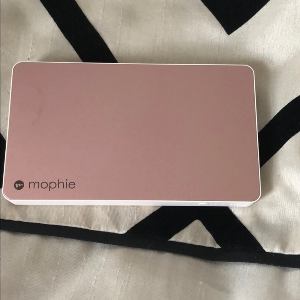 Pink Mophie USB Portable Battery